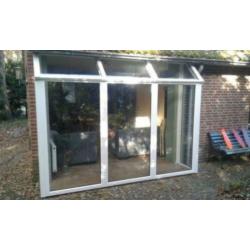 Kunststof puien/kozijnen voor tuinkamer, serre of erker