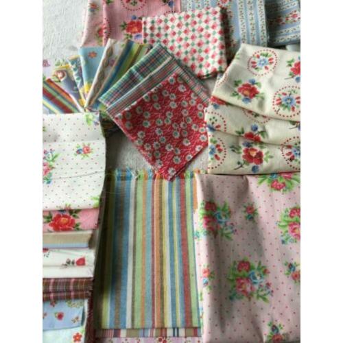 Veel room seven stoffen...lapjes