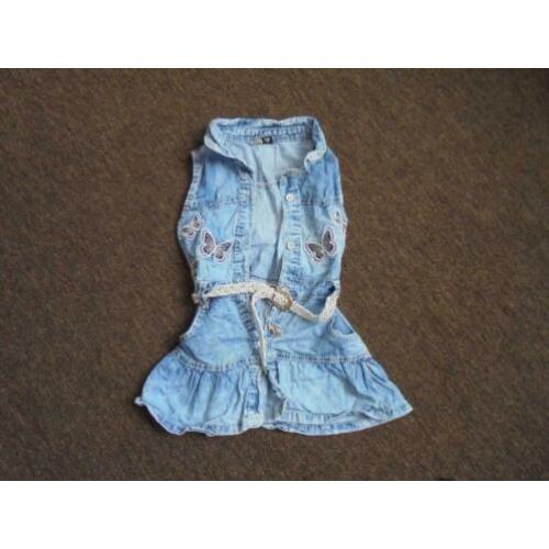 2X Leuk korte jurkjes maat 92