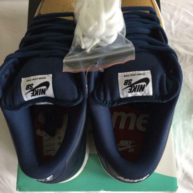 Nike sb dunk low supreme og qs maat 45 max force travis off