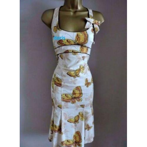 vlinders jurk Karen Millen maat 14/42 oksel tot oksel 45 tot