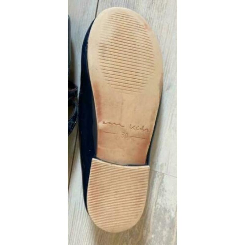 Zara kids blauwe lak schoenen maat 30