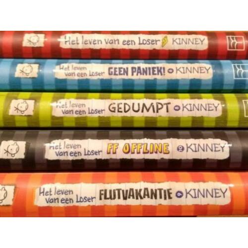 5 boeken Het leven van een loser kinderboeken jeugdboeken