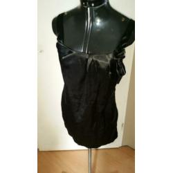 te koop nieuwe lange zwart tuniek mt s