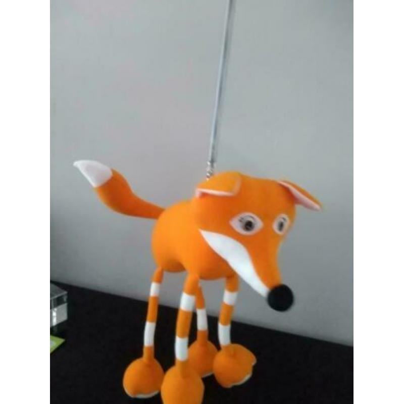 Nieuw! Wiebeldier aan veer - Vos