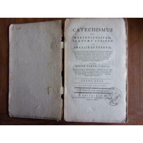 1794 Arend Fokke Simonsz: Catechismus weetenschappen