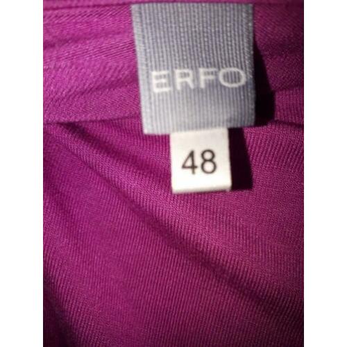 Prachtige ERFO shirt maat 48 ZGAN roze
