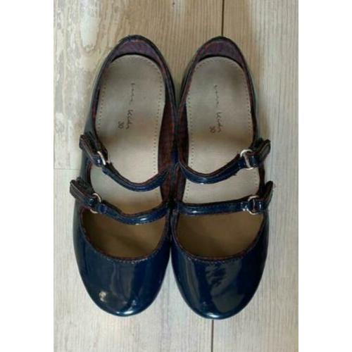 Zara kids blauwe lak schoenen maat 30