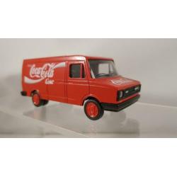 Daf 400 "Coca cola"Bestel Bus lion Car 1:43