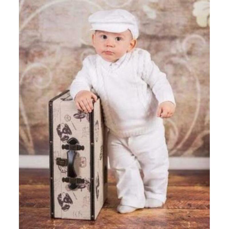 56 bruidsjonker romper doop baby trouwromper hemelsblauw