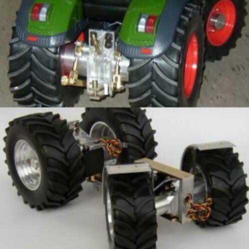 Fendt 1050 aluminium ombouwset RC schaal 1/16