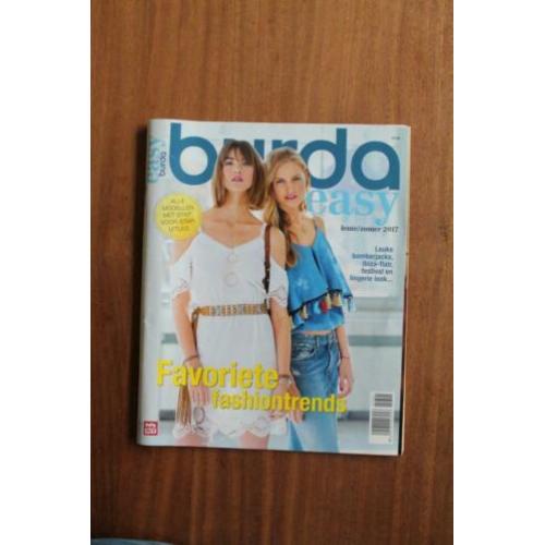 Burda Easy - Lente/zomer 2017 - Naaipatronen