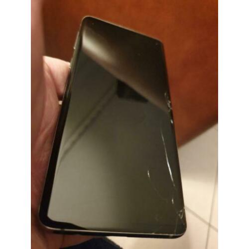 Samsung Galaxy S10 met glasschade