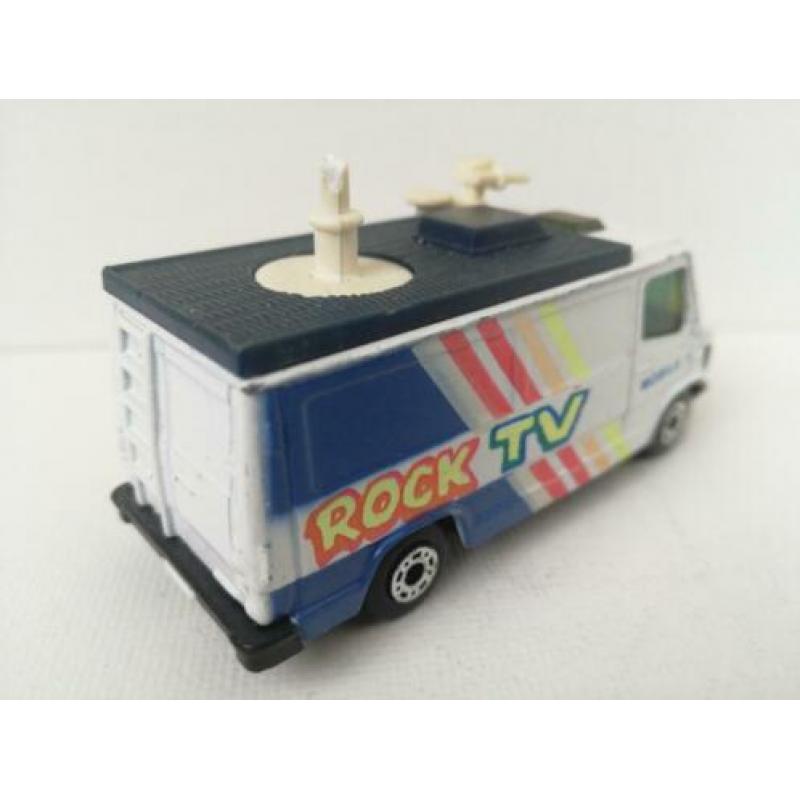 Matchbox. 1989. Mercedes-Benz TV News Truck.