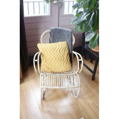 Rotan kinderstoel, vintage, retro
