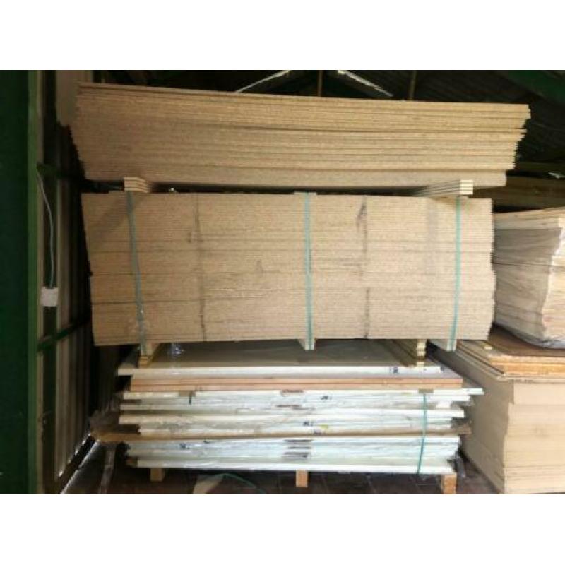 OSB en underlayment platen nieuw