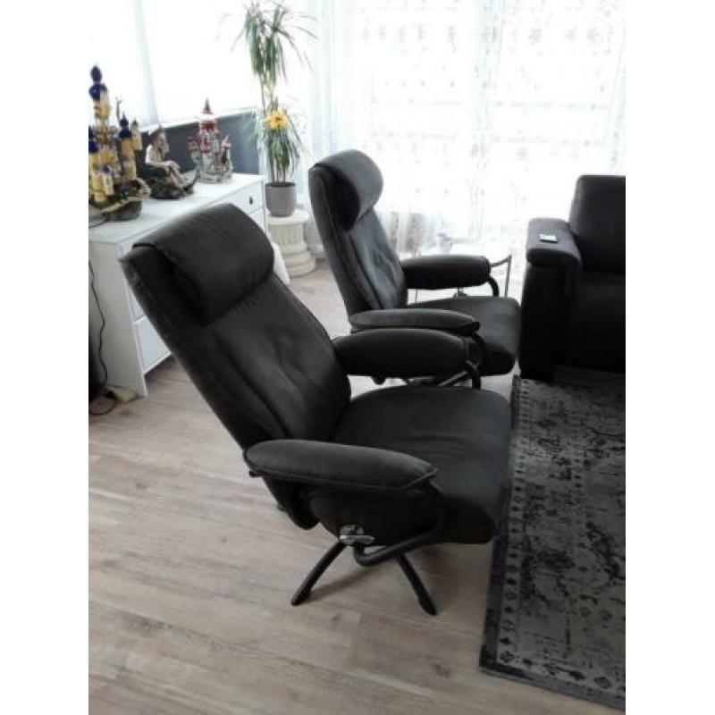 2 stuks relaxfauteuilles