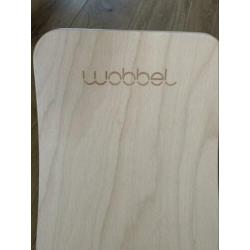 Wobbelboard naturel met mosterd vilt