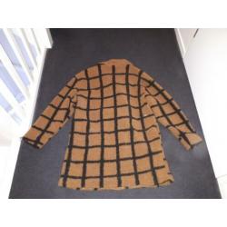 Bruin/Zwarte Hema Teddy Jas maat L