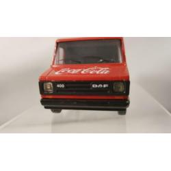 Daf 400 "Coca cola"Bestel Bus lion Car 1:43