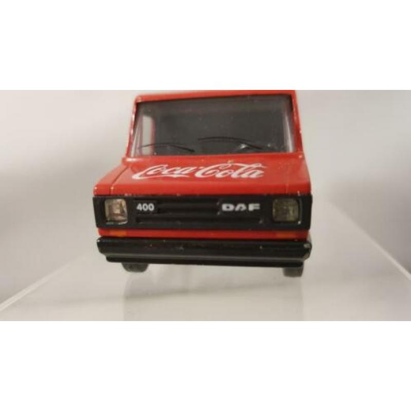 Daf 400 "Coca cola"Bestel Bus lion Car 1:43