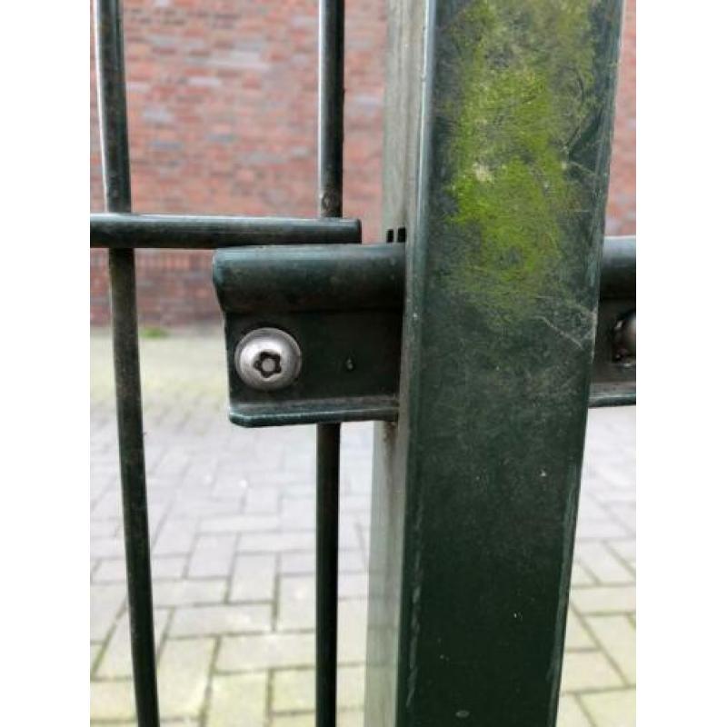 Groen hekwerk 22mtr lang