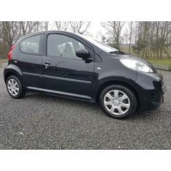Peugeot 107 1.0 12V 5DR 2010 Zwart