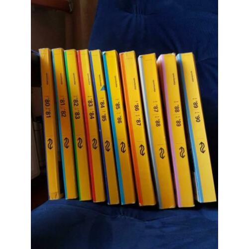 Oude spoorwegboekjes / dienstregelingen ns treinen