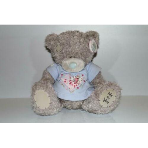 Me to you beer in blauw t-shirt bloemenprint cadeautip