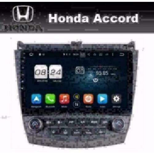 Honda Accord 2003-2007 radio navigatie android 8.1 wifi dab+