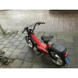 Goed rijdende Tomos A35 Snor Incl zitje en voetsteuntjes