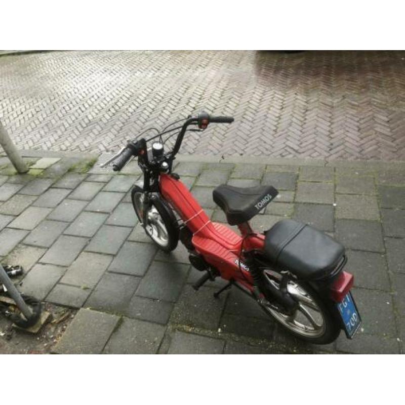 Goed rijdende Tomos A35 Snor Incl zitje en voetsteuntjes