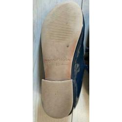 Zara kids blauwe lak schoenen maat 30