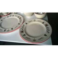 Wedgwood Windsor Christmas kerstservies made in England.