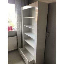 Bopita boekenkast serie Manhattan ( hoogglans wit )
