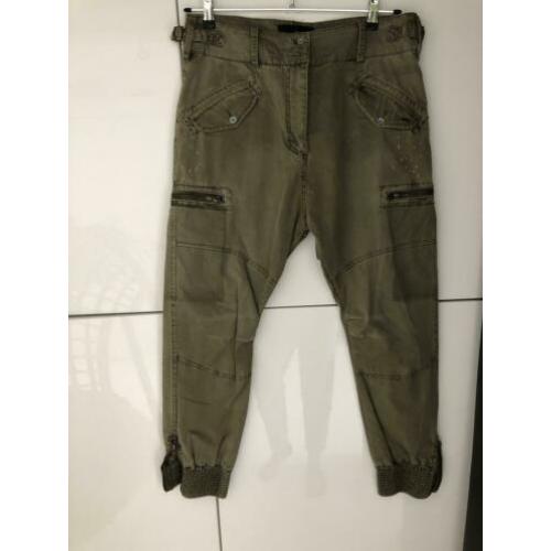 Maison scotch broek. Maat 38/40 (M) groen