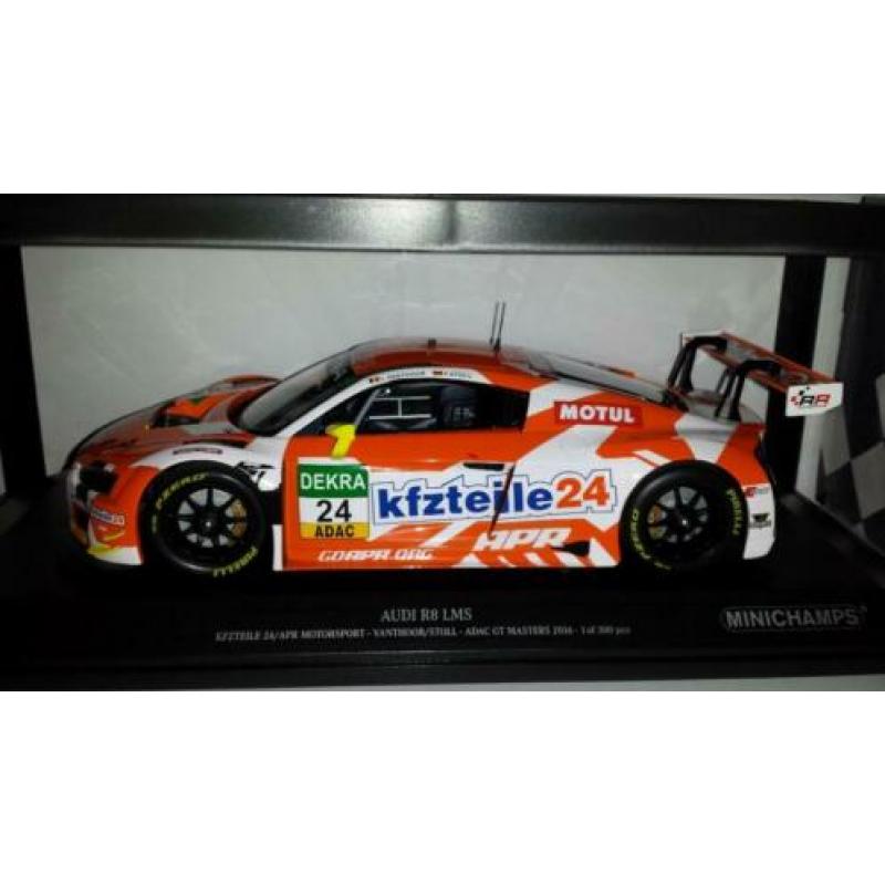 Minichamps 1:18 Audi R8 LMS no.24, Adac GT Masters 2016