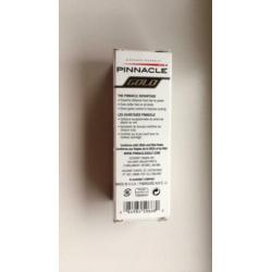3 stuks Pinnacle golfballen en tee