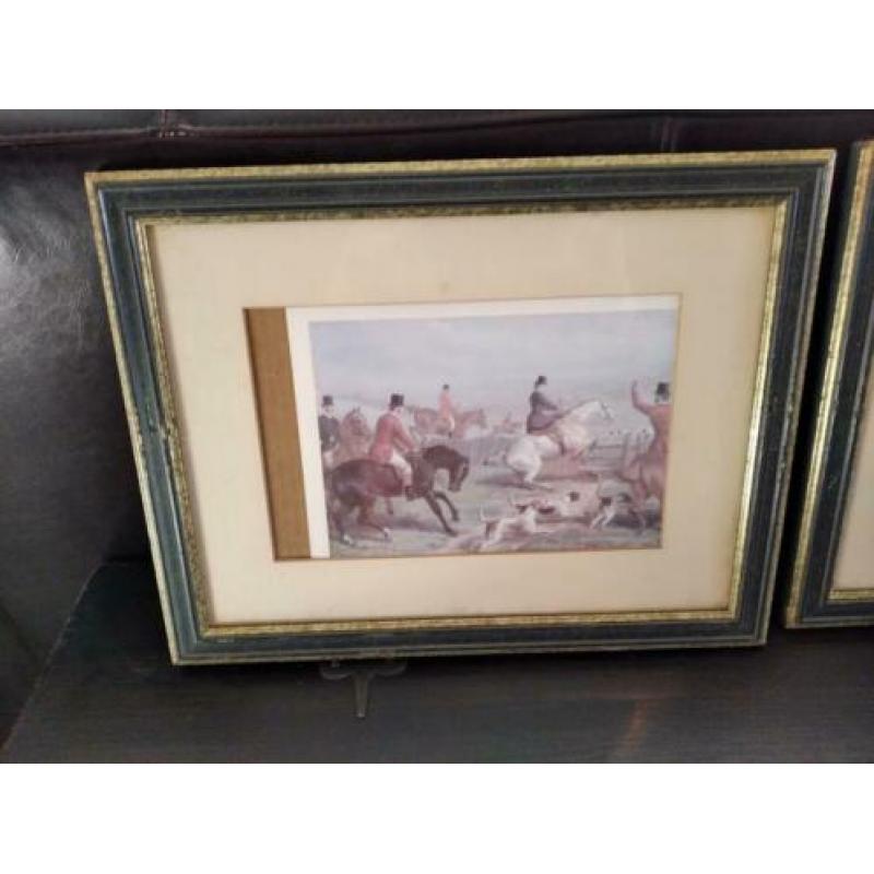 Engels jachttafereel schilderij