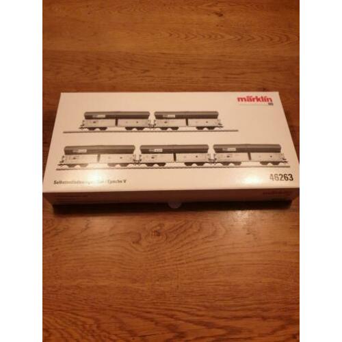 Marklin 46263 Erz wagons nieuw.