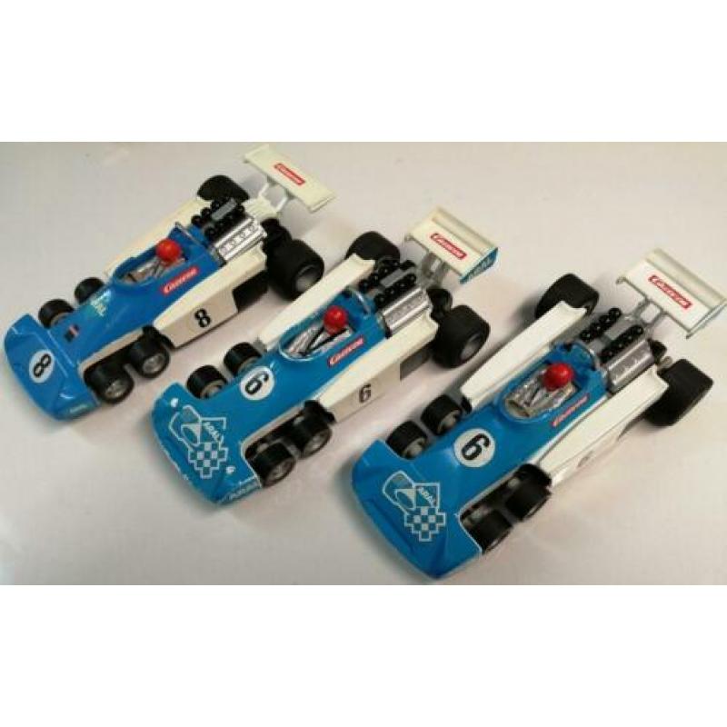 Carrera racewagens auto's formule 1 Ferrari Brabham Aral