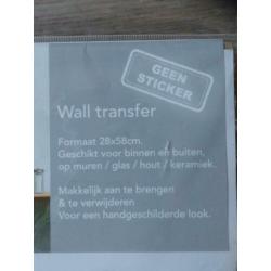 Muursticker recept Appeltaart makkelijk verwijderen *Etage3*