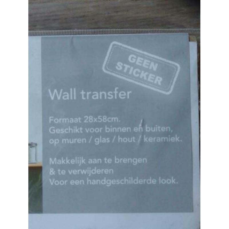 Muursticker recept Appeltaart makkelijk verwijderen *Etage3*