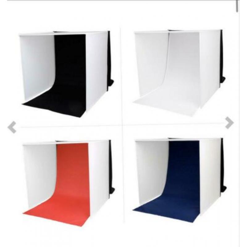 Caruba Portable Fotostudio Halogeen 60x60x60cm