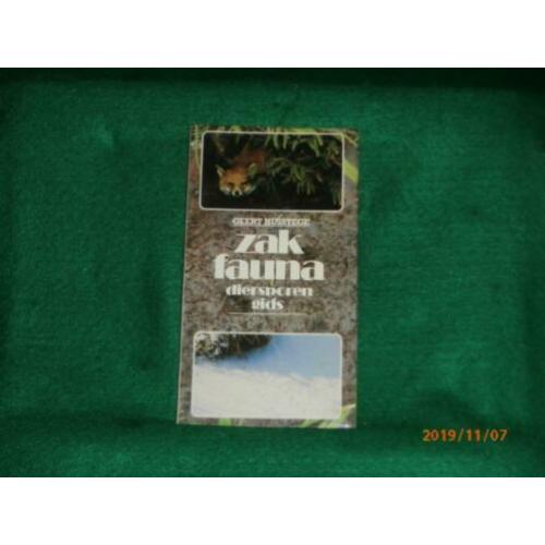 ZAKFAUNA diersporen gids Geert Hüsstege