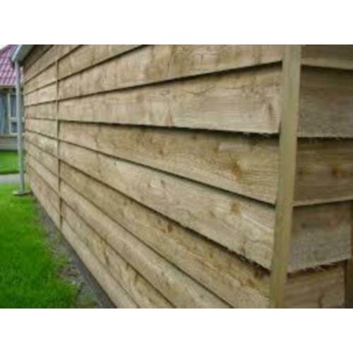 Zweeds rabat grenen potdeksel planken / wand bekleding