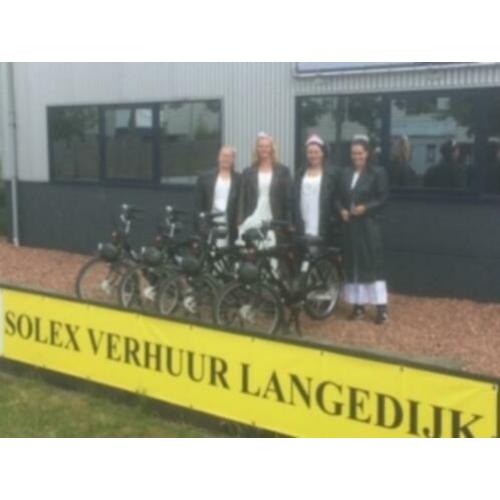 Bedrijfsuitje, vrijgezellenfeestje of uitje: Ga solexrijden!