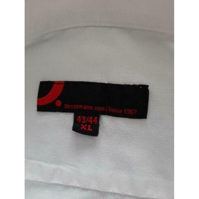 wit overhemd merk Dressmann com. since 1967
