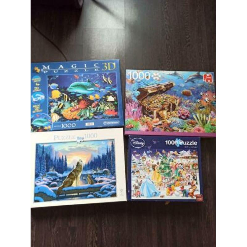 Puzzel 1000 stukjes