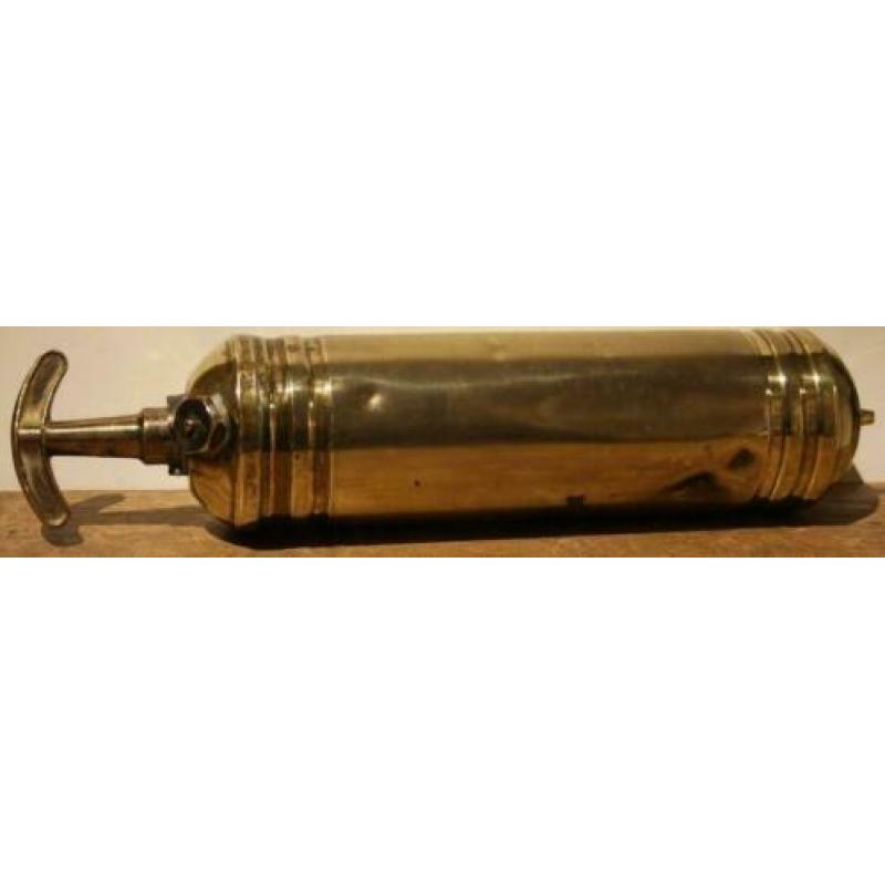 Vintage brandblusser koper / messing automobilia klassieker